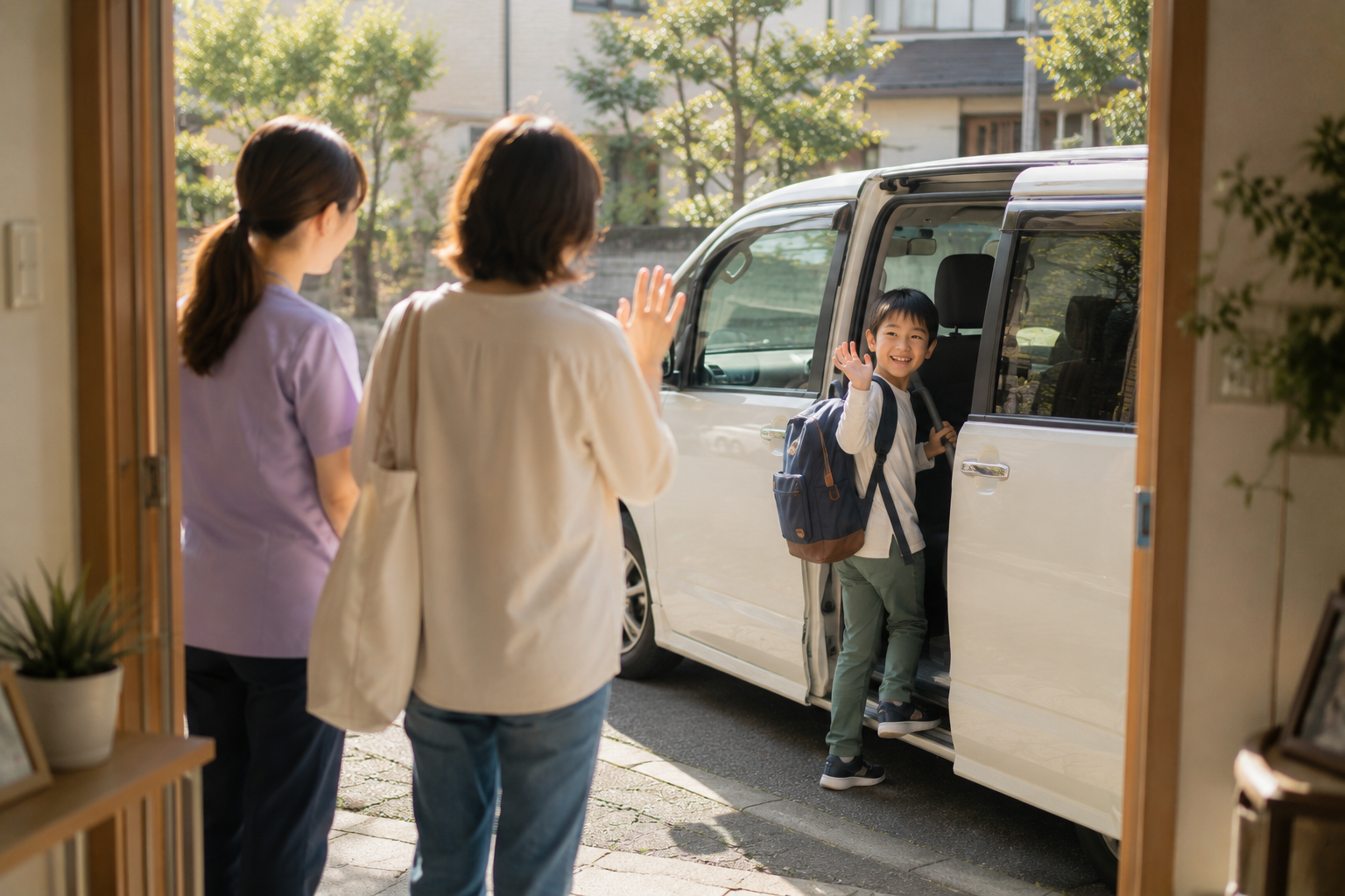 就労やデイの送り出しを支えてほしい